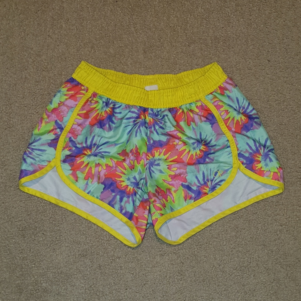 Tie dye kids shorts